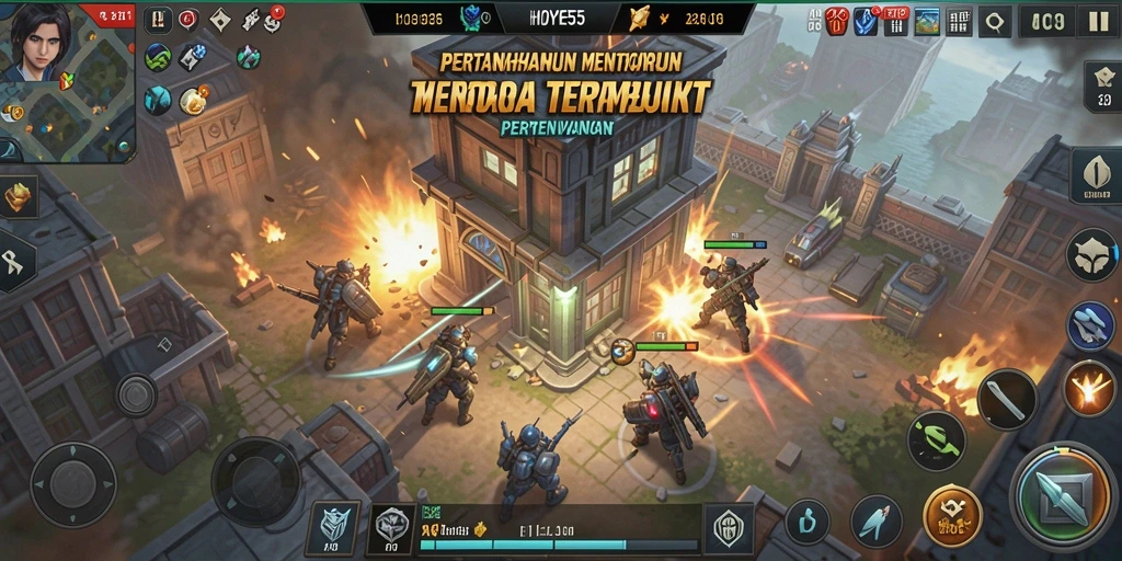 Taktik mengatur menara dalam permainan Tower Defense yang seru.